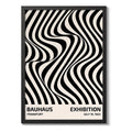 Cuadro Bauhaus Exposición Arte Exhibition Monocromatico Bauhaus 32 Negro