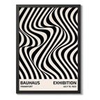 Cuadro Bauhaus Exposición Arte Exhibition Monocromatico Bauhaus 32 Negro