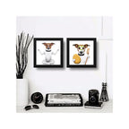 Set 2 Cuadros Perro Spa Yoga Zen Mascota Pet Arte Decoracion