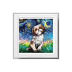 Cuadro Perro Gato Van Gogh Arte Mascotas Decoracion Pet
