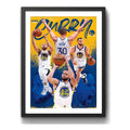 Cuadro Stephen Curry Mayor Tirador De Triples Nba Baloncesto Marco Negro