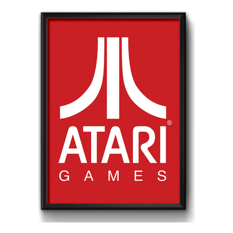 Cuadro Atari Retro Game Videojuego Geek Decoracion