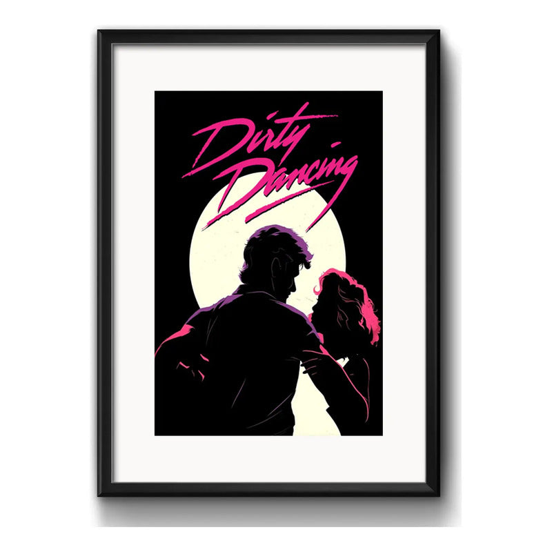 Cuadro Dirty Dancing Pop Art Pelicula Decoracion Paspartú