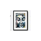 Cuadro Buda Budismo Meditacion Zen Feng Shui Con Paspartu