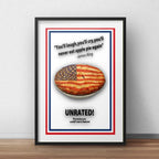 Cuadro American Pie Frases Pelicula Decoracion Con Paspartú Marco Negro