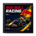 Cuadro Red Bull Rb20 Formula 1 Team Auto Deportivo Coleccion Marco Negro