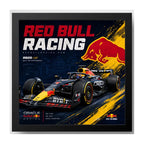 Cuadro Red Bull Rb20 Formula 1 Team Auto Deportivo Coleccion Marco Negro