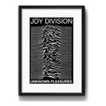Cuadro Joy Division Album Post Punk Decoracion Con Paspartú Marco Negro