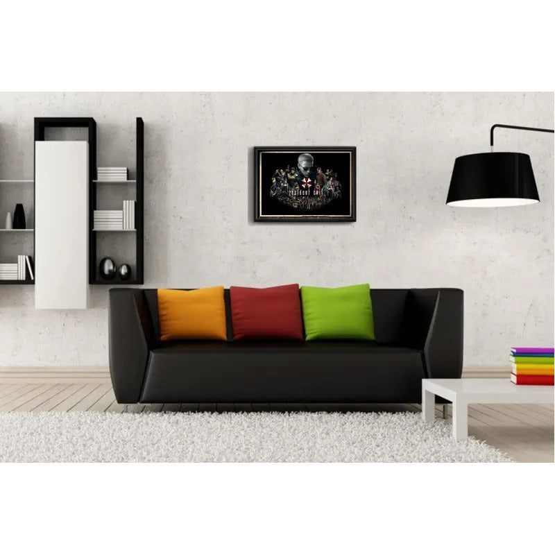 Cuadro Resident Evil Game Playstation Juego Decoracion Geek