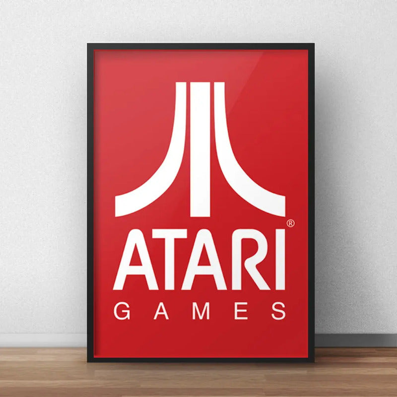 Cuadro Atari Retro Game Videojuego Geek Decoracion