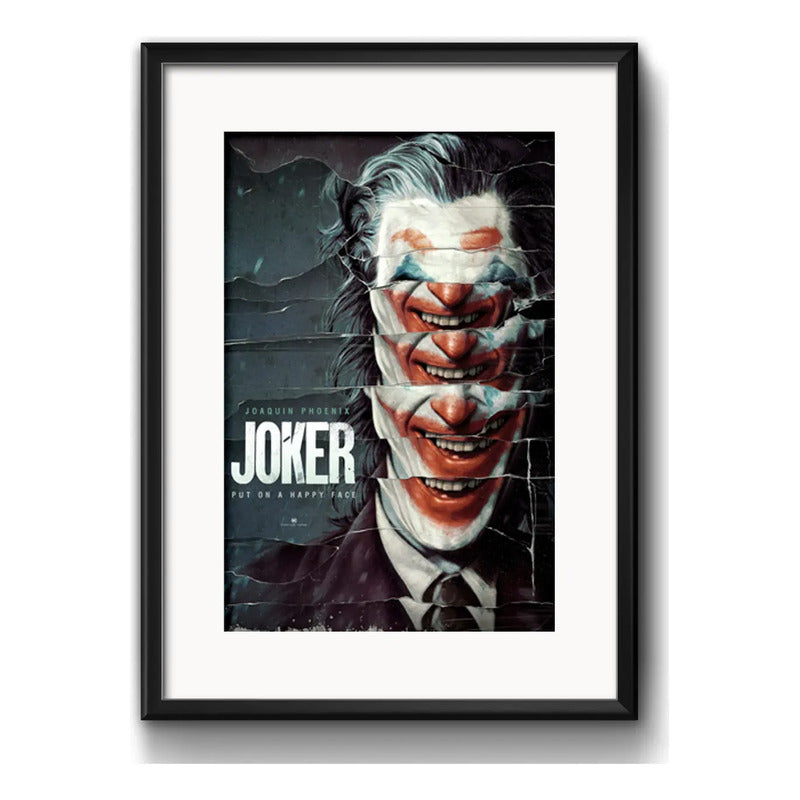 Cuadro Guason Art Joker Pelicula Decoracion Con Paspartú