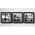 Set 3 Cuadros Salvador Bahia Brasil Faro Playas Decoracion