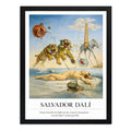 Cuadro Salvador Dali Sueño Causado Vuelo De Abeja Museo Arte Marco Negro
