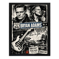 Cuadro Bryan Adams Summer Of 69 Tour Musicas Arte Rock Marco Negro