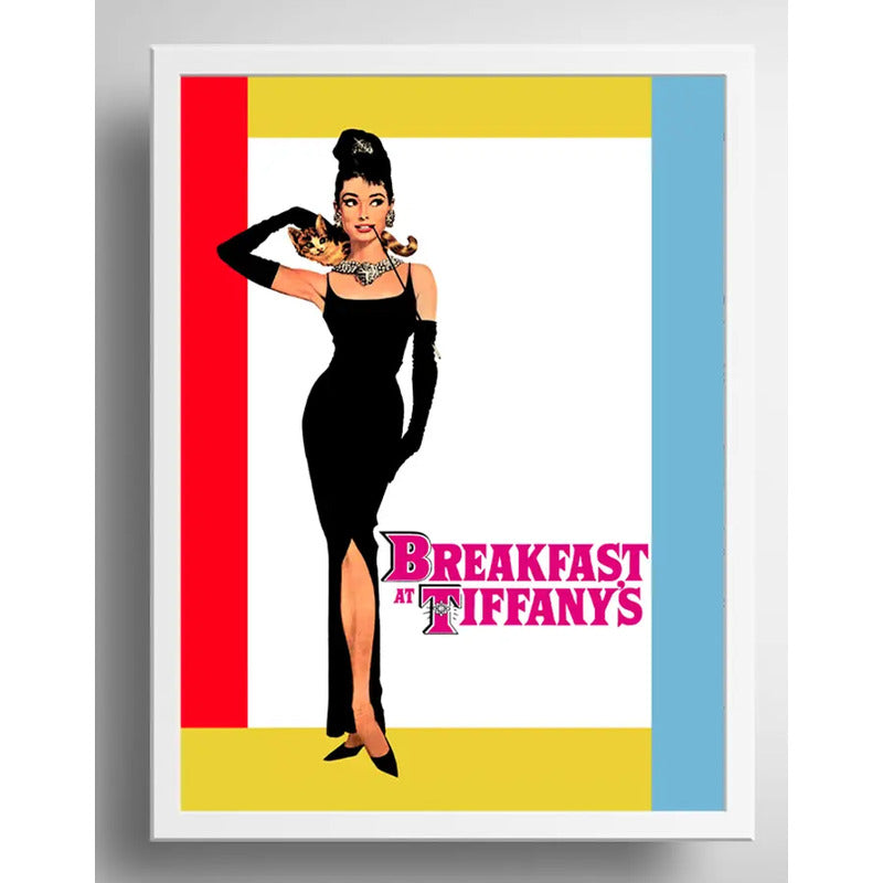 Cuadro Audrey Hepburn Pelicula Retro Breakfast Tiffany's