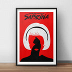 Cuadro Sabrina La Bruja Adolescente Serie Tv Arte Decoración
