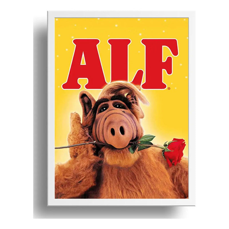 Cuadro Alf Serie Tv Retro Vintage Cine Decoracion