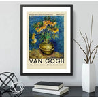 Cuadro Van Gogh Arte Exposición Obras Pintor Decoracion Van Gogh Imperial Flower Vase Negro