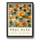 Cuadro Dormitorio Living Paul Klee Abstracto Expo Le Louvre Marco Negro