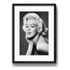 Cuadro Personalizado Con Su Foto Imagen Arte Con Paspartu Marco Negro