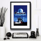 6 Cuadros Peliculas 90's Cinema Spielberg Disney C/ Paspartú Marco Negro