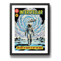 Cuadro Interestellar Pelicula Matthew Mcconaughey Decoracion Comics Art The End Of The World Is Not The End Negro