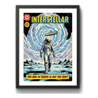 Cuadro Interestellar Pelicula Matthew Mcconaughey Decoracion Comics Art The End Of The World Is Not The End Negro