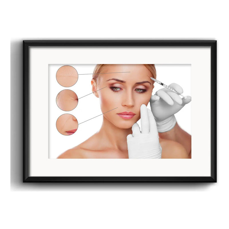 Cuadro Estetica Plastica Botox Lipo Clinica Arte Paspartu