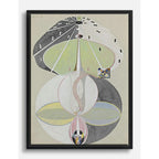 Cuadro Dormitorio Living Hilma Af Klint Árbol Conocimiento 5 Marco Negro