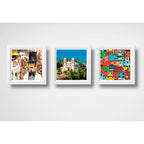 Set 3 Cuadros Olinda Pernambuco Recife Brasil Carnaval Arte