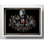 Cuadro Resident Evil Game Playstation Juego Decoracion Geek