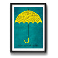 Cuadro How I Met Your Mother Minimalista Frases Serie Tv
