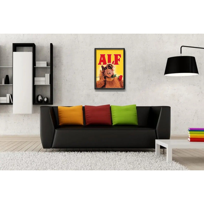 Cuadro Alf Serie Tv Retro Vintage Cine Decoracion