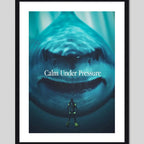 Cuadro Calm Under Pressure Frase Motivacional Coach Personal Marco Negro