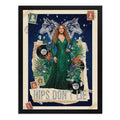 Cuadro Shakira Hips Don't Lie Musica Pop Loba Arte Vintage Marco Negro