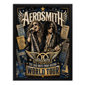 Cuadro Aerosmith Bad Boys From Boston Steven Tyler Rock Arte Marco Negro