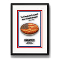 Cuadro American Pie Frases Pelicula Decoracion Con Paspartú Marco Negro