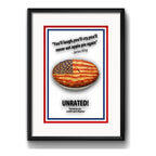 Cuadro American Pie Frases Pelicula Decoracion Con Paspartú Marco Negro