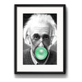 Cuadro Albert Einstein Chicle Pop Art Decoracion Paspartú