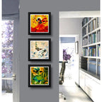 Set 3 Cuadros Orixas Iansá Oxalá Oxossi Umbanda Decoracion