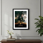 Cuadro El Hobbit La Batalla De Los Cinco Ejércitos Pelicula Marco Negro