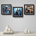 Set 3 Cuadros Resident Evil Re4 Juego Game Decoracion Geek