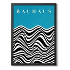 Cuadro Bauhaus Exposición Arte Exhibition Art Poster Afiche Bauhaus 5 Marco Negro