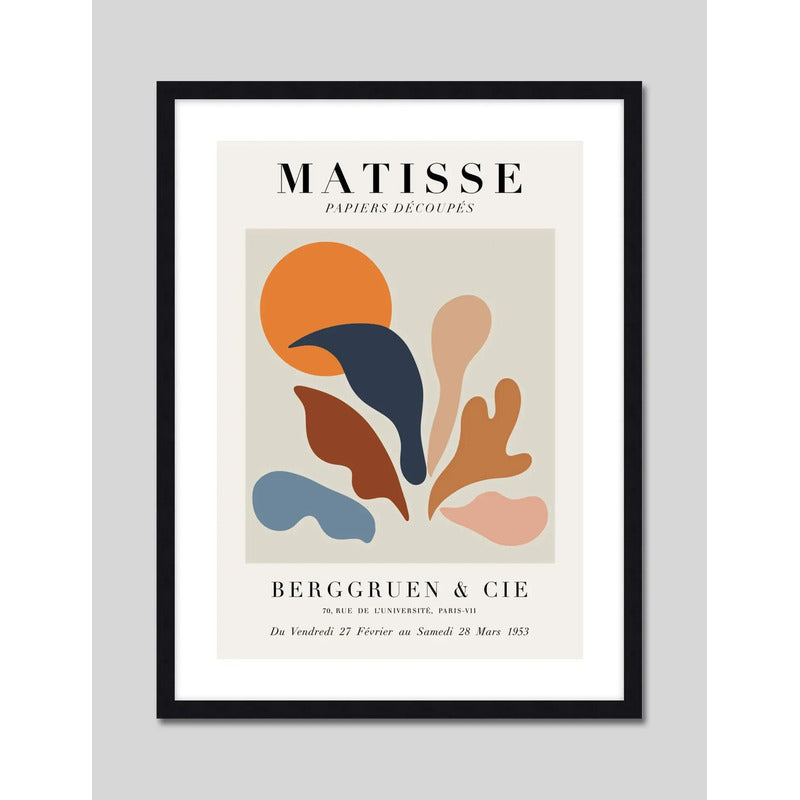 Cuadro Matisse Pinturas Modernas Arte Abstracto Decoracion Matisse 1 Negro
