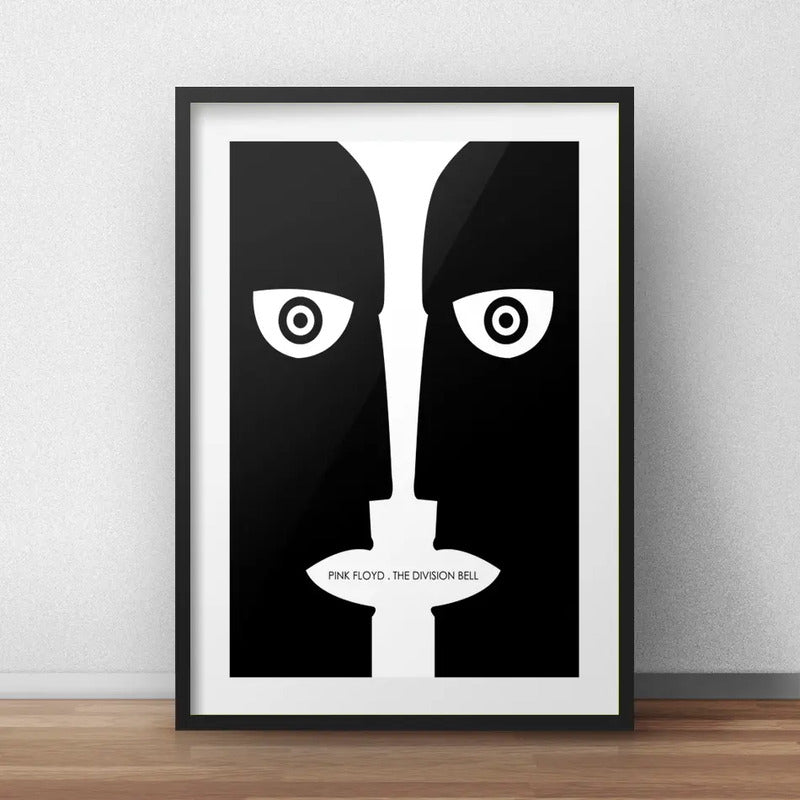 Cuadro Pink Floyd Rock Musica Album Brs2 Decoracion Paspartú Marco Negro