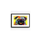 Cuadro Perro Pop Art Todas Las Razas Decoracion Con Paspartú