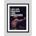 Cuadro Conor Mcgregor Frase Motivacional Deporte Mma Ufc Gym Marco Negro