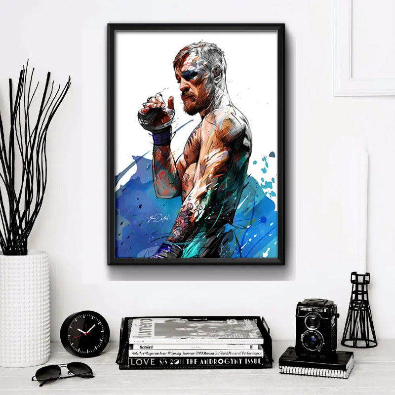 Cuadro Conor Mcgregor Pop Art Mma Ufc Gym Decoracion