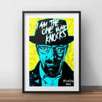 Cuadro Heisenberg Pop Art Breaking Bad Decoracion Paspartú