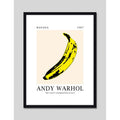 Cuadro Andy Warhol Banana 1967 Pop Art Decoracion Moderna Marco Negro